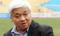 Lý giải mái tóc bạc trắng của bầu Kiên