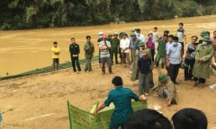 Giám định ADN thi thể nghi là cán bộ biên phòng bị lũ cuốn mất tích