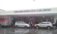 Đường cất hạ cánh sân bay Cát Bi xuống cấp nghiêm trọng