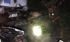 Tin tai nạn giao thông mới nhất ngày 31/12/2019: Xe tải đâm xe máy, 3 người tử vong tại chỗ