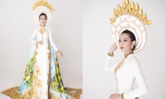 Thuỳ Tiên hé lộ trang phục dân tộc tại Miss International 2018