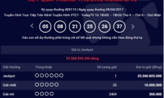 Kết quả xổ số điện toán Vietlott ngày 9/4: Hơn 23 tỷ đồng tìm thấy chủ nhân