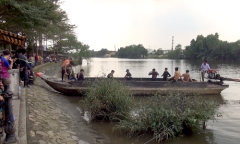 Bơi qua sông Chợ Đệm hái trái bần, thanh niên 22 tuổi  bị nước cuốn mất tích