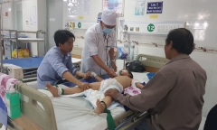 Nghi án cha cho 3 con uống sữa pha thuốc trừ sâu