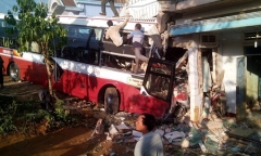 Nguyên nhân ban đầu vụ xe khách Phương Trang gặp tai nạn