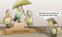 Không bổ nhiệm người nhà trong các lĩnh vực nhạy cảm