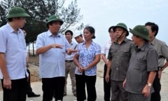 Hà Tĩnh thực hiện công tác chỉ đạo ứng phó với siêu bão Haiyan