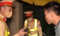 Vi phạm nồng độ cồn vượt 9 lần mức kịch khung, tài xế nói dẫn đường xe cứu thương