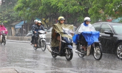 Tin tức dự báo thời tiết hôm nay 9/6: Bắc Bộ có mưa to