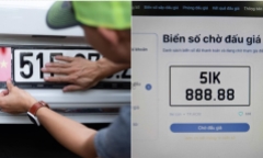 Hôm nay (15/9), đấu giá lại 11 biển số xe ô tô 