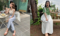 Bật mí công thức diện dép tông trong ngày mưa gió