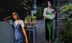 Những cách diện váy ngủ trông sang