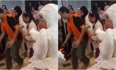 Thương tâm: Chú rể bất ngờ ngã gục, tử vong khi đang nhảy cùng cô dâu ở đám cưới