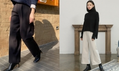 Bí quyết mix boot với quần ống rộng cực chất