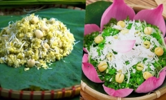 Cách làm xôi cốm hạt sen dẻo bùi, thơm nức mũi