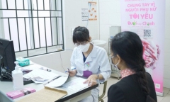 Ngành y tế nỗ lực tăng cường tầm soát miễn phí ung thu vú cho phụ nữ