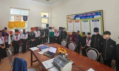 Công an mời làm việc 23 học sinh nhảy múa theo còi xe tải trên quốc lộ