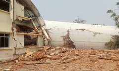 Tháp kiểm soát không lưu ở Myanmar đổ sập do động đất, toàn bộ nhân viên tử vong thương tâm