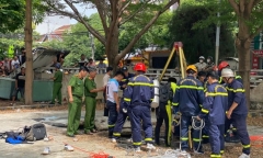 Thi công hầm cống trong khuôn viên nhà thiếu nhi, 1 công nhân rơi xuống, tử vong thương tâm ở Đắk Lắk