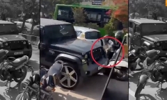 Clip: Kinh hoàng ô tô lao ngược chiều, tông hàng loạt phương tiện rồi bỏ trốn