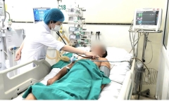  Ngã vào gốc cây, người đàn ông ở Thanh Hóa co giật, sùi bọt mép phải nhập viện