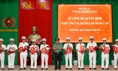 Công an Bình Thuận có 23 lãnh đạo cấp phòng, huyện xin nghỉ hưu trước tuổi