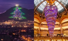 Choáng ngợp những cây thông Noel 