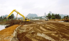 Mở rộng thí điểm sử dụng cát biển làm vật liệu san lấp