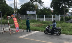 TP.HCM: Thêm nhiều khu vực tại huyện Hóc Môn bị phong toả từ 0h ngày 25/6