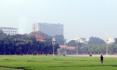Hoàn thành phá dỡ tầng 19 nhà 8B Lê Trực