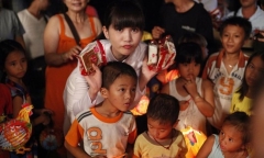 Tết Trung thu ấm áp tại khoa Nhi bệnh viện K Tân Triều 
