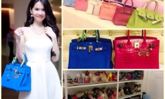 Xuất hiện hotgirl lạ, đối thủ của Ngọc Trinh về nhan sắc, hàng hiệu