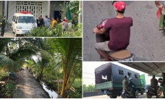Cận cảnh khu đất rộng hàng trăm ha nơi nghi phạm giết người đang lẩn trốn ở Long An