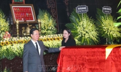 Lễ tang Thượng tướng Nguyễn Chí Vịnh, nguyên Thứ trưởng Bộ Quốc phòng