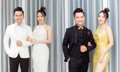 MC Hạnh Phúc tiết lộ phản ứng của vợ khi anh thân thiết với Á hậu Thuỵ Vân