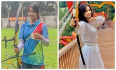 SEA Games 31: Nhan sắc xinh đẹp của nữ cung thủ được mệnh danh