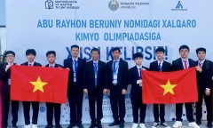 Học sinh Việt Nam giành 4 huy chương Vàng kỳ thi Olympic hóa học quốc tế