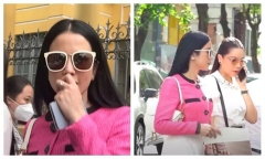 Thái độ của Diệp Lâm Anh khi “đụng mặt” nhân tình chồng cũ