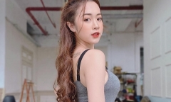Hot girl Nóng cùng EURO khiến tà áo dài căng chật vì thân hình quá đỗi bốc lửa