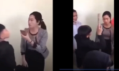 Làm rõ clip nhóm học sinh dồn nữ giáo viên vào tường chửi bới gây phẫn nộ
