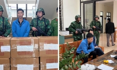 Bắt quả tang 1 người đàn ông vận chuyển 204kg pháo hoa nổ