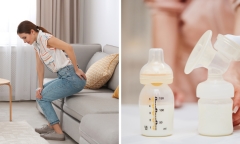 Sản phụ vừa sinh không thể ngồi cho con bú vì lý do khó nói