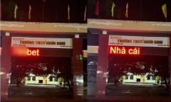 Vụ bảng điện tử trường THCS Nhơn Bình xuất hiện 