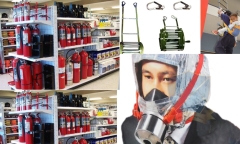 Dây thoát hiểm, mặt nạ chống khói thành hàng “hot” sau vụ cháy chung cư mini