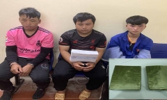 Hai nam thanh niên được thuê vận chuyển ma túy với giá 10 triệu đồng