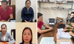 Hai vợ chồng cùng tham gia đường dây tín dụng đen, thu lợi bất chính hàng trăm triệu đồng