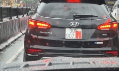 Từ năm 2022, lỗi che biển số xe có thể bị phạt tới 6 triệu đồng