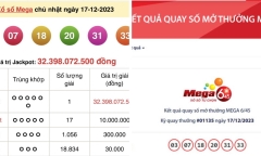 Tìm thấy 1 tấm vé số trúng giải Vietlott hơn 32 tỷ đồng