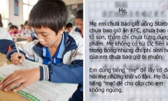 Bài văn tả mẹ gây bão, câu nào cũng nhắc đến 