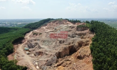 Khai thác khoáng sản vượt ranh giới, Tân Thành Yên bị phạt 300 triệu đồng